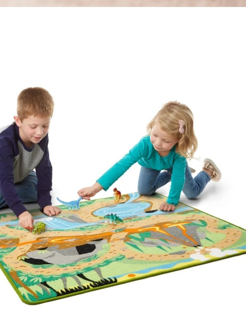 Melissa & Doug Kids Play Rug - Multi-Color